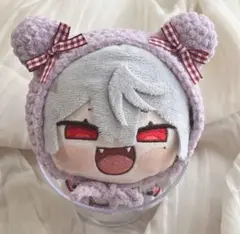 こちらはにじまるっとぬいぐるみ ぬい服 ボンネット クマ耳 帽子