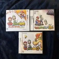 DS マリオ＆ルイージ RPG 2x2/3 3DS ペーパマリオMIX