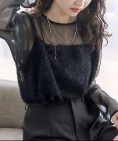 mystic シースルートップス