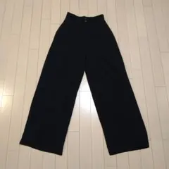 パンツ　スラックス　ブラック　レディース　裏地付き　Mサイズ