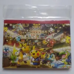 ポケモン　メモ帳　ピカチュウ　みんな集まれ！ピカまつり