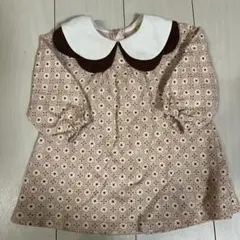 モイモルン　花柄ワンピース 90cm