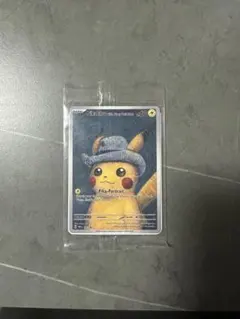 ピカチュウ P 「ゴッホ美術館×ポケモン コラボレーション展示