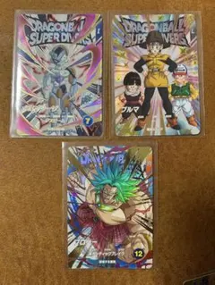 ドラゴンボールスーパーダイバーズ　神龍エクストラレア　EXR 3種