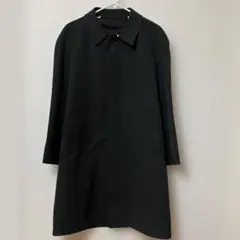 【HINODE　SAKURA、年代物】メンズ用コート　ブラック