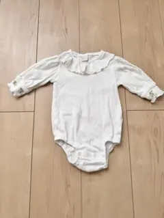 tete a tete 袖花柄　ロンパース