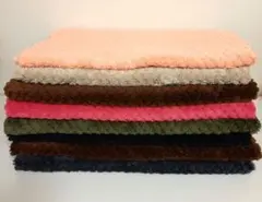 パイナップルボア生地 8枚セット①