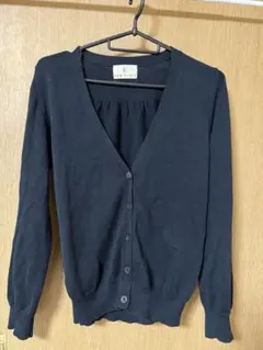 anysis 黒のVネックカーディガン 36サイズ