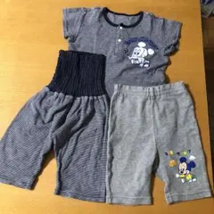 ベビーミッキー 半袖 パジャマ パンツセット 90
