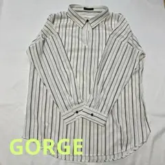 ☆GORGE ゴージ　長袖シャツ　Mサイズ☆のサムネイル