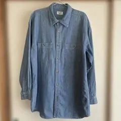 デニムシャツ　メンズサイズ