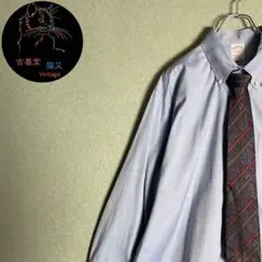 【ネクタイのみ】2XL　長袖シャツ　ネクタイシャツ　ブルックスブラザーズ