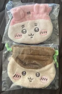 ちいかわ おかお巾着
