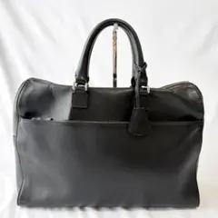 良品 アニアリ トートバッグ ブリーフ レザー ビジネスバッグ 通勤 ブラック