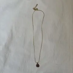 ゴールド 多色ストーン ペンダント ネックレス