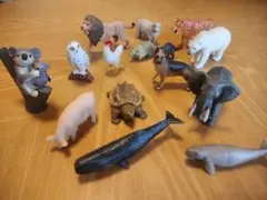 リアル動物フィギュア 15体セット