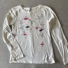 GapKids バレエ柄 長袖Tシャツ