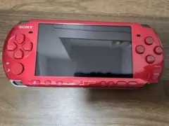 PSP3000　レッド本体　SDカード1GB付き