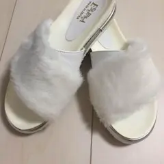 ESPERANZA☆ファー付きシャワーサンダル