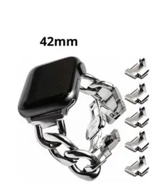 新品未使用！ ステンレス 替えバンド 42mm