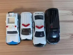 ミニカー 4台セット パトカー 救急車