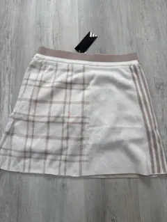 大きいサイズ　2XL アディダス　ゴルフ　スリーストライプス ニットスカート