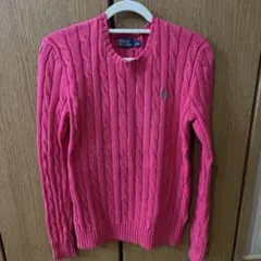 Polo Ralph Lauren ピンク セーター Sサイズ
