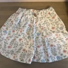 花柄コットンハーフパンツ　BRANSHES