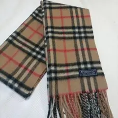 Burberry's カシミヤマフラー　ノバチェック