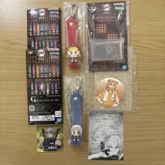 煉獄杏寿郎　宇髄天元　一番くじG賞ぽこっとちゃーむ　E賞アクリッツキーホルダー