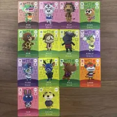 amiiboカード あつ森 まとめ売り 14枚