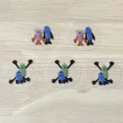 パペットスンスン　スシロー　クリアピック5枚　スンスン　ファンファン　ツクツク