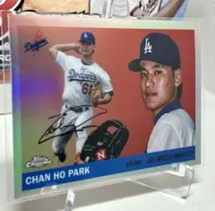 Chan Ho Park リフ Topps Platinum 25 ドジャース