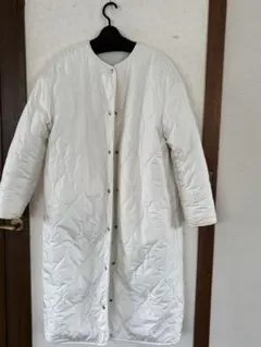 ⭐︎ユナイテッドアローズ⭐︎ホワイト キルティング ロングコート　リバーシブル