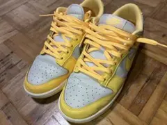 NIKE Dunk Low Yellow Grey 28cm 超美品 ダンクロー
