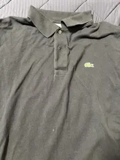 LACOSTE ブラック ポロシャツ US/XXL