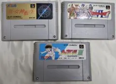 スーファミ SFC ３本セット ドラゴンクエスト６ キャプテン翼３ 真・女神転生
