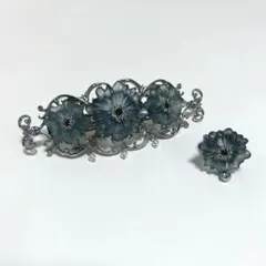 axesfemme ホマイカフラワー バレッタ リング
