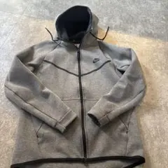 Nike テックフリース フード付きジャージ Lサイズ グレー