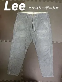 Lee リー ヒッコリーストライプ ペインターパンツ ワークパンツ Mサイズのサムネイル