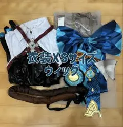原神 空 コスプレ衣装S、ウィッグ（猫屋小舗） - メルカリ
