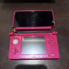 ジャンク品　上下破断 ピンク ニンテンドー3DS 本体