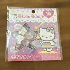 ハローキティ　おはじきシール　クリスタルシール　サンリオ　エンジェルキティ
