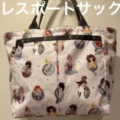 レスポートサック　ハンドバッグ/トートバッグ　世界の美女柄ベージュ