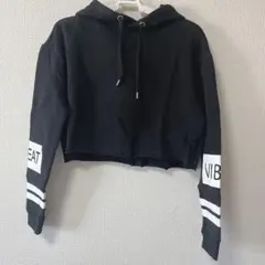 H&M　ショート丈　パーカー　スウェット