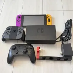 Nintendo Switch グレー 本体 ジョイコン付き