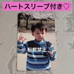ALD1 少年BEAST サンウォン 幼少期トレカ 初期傷あり ハートスリーブ付