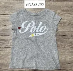 ポロ　ラルフローレン　半袖 Tシャツ グレー　100cm