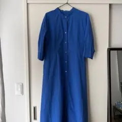 ブルー　ワンピース　green label relaxing