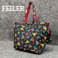 【極美品】FEILER　ハイジ　ファイユバッグ トート　ポーチ付き